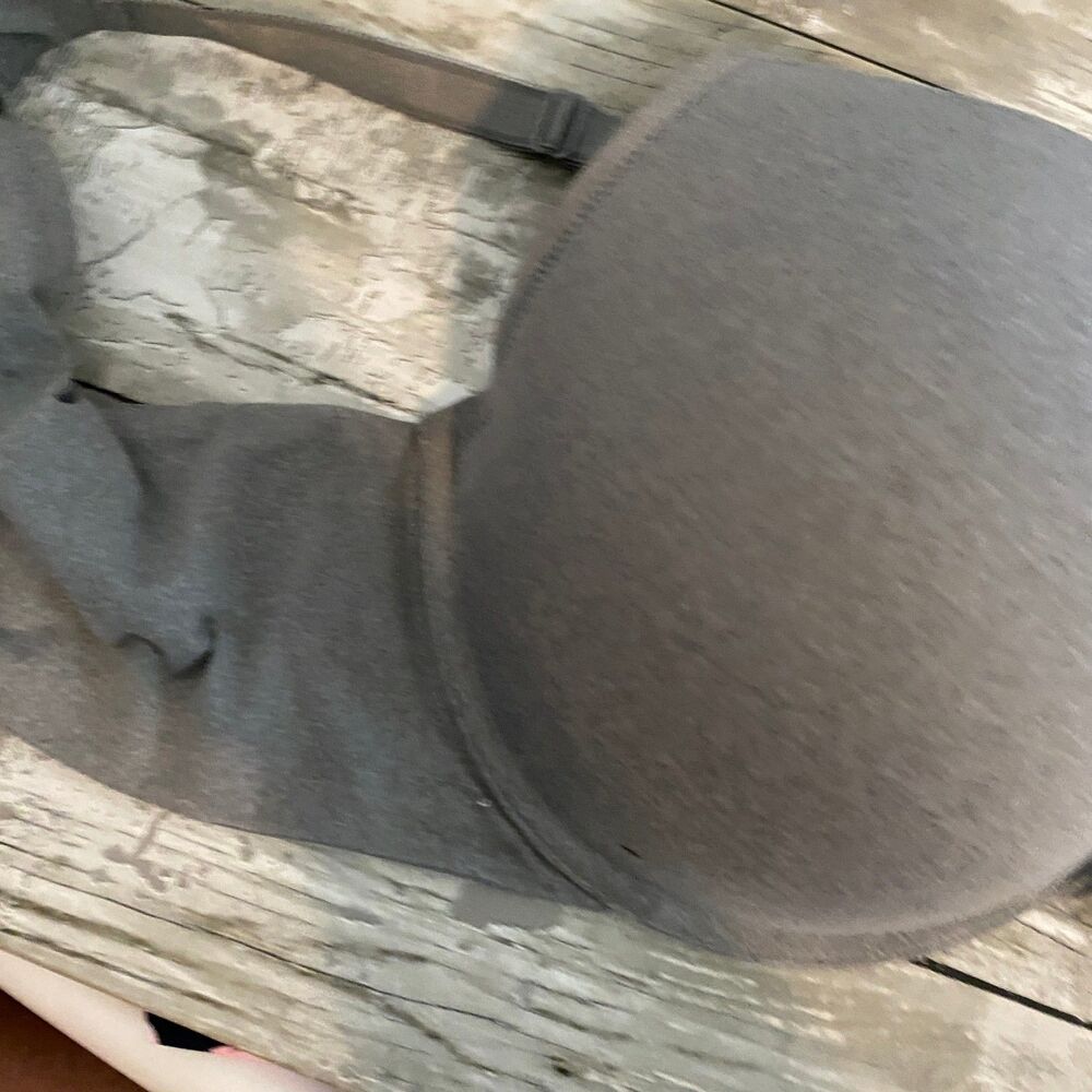 Torrid Curve Gray Full Coverage Underwire Bra 44dd - image 5